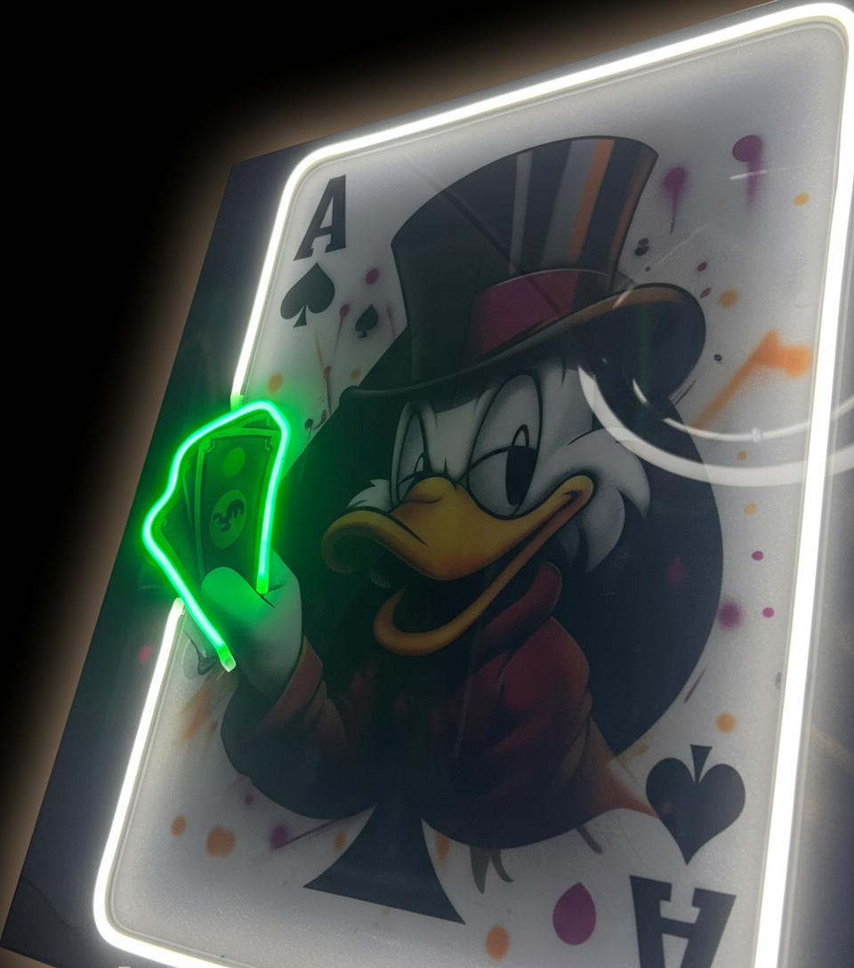 Poker Duck - zbliżenie jak u Kraba