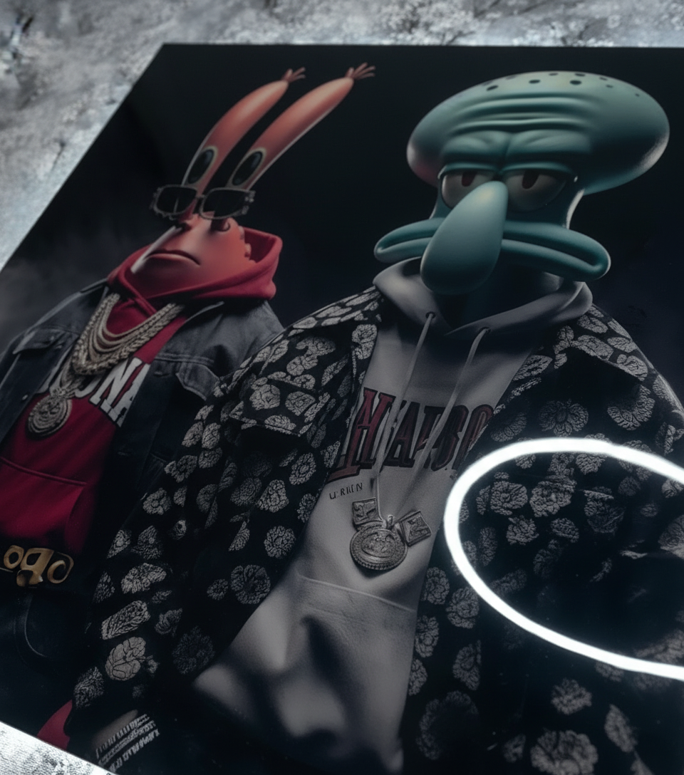 Zbliżenie z połyskiem żywicy